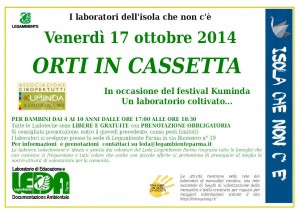 volantino orti in cassetta